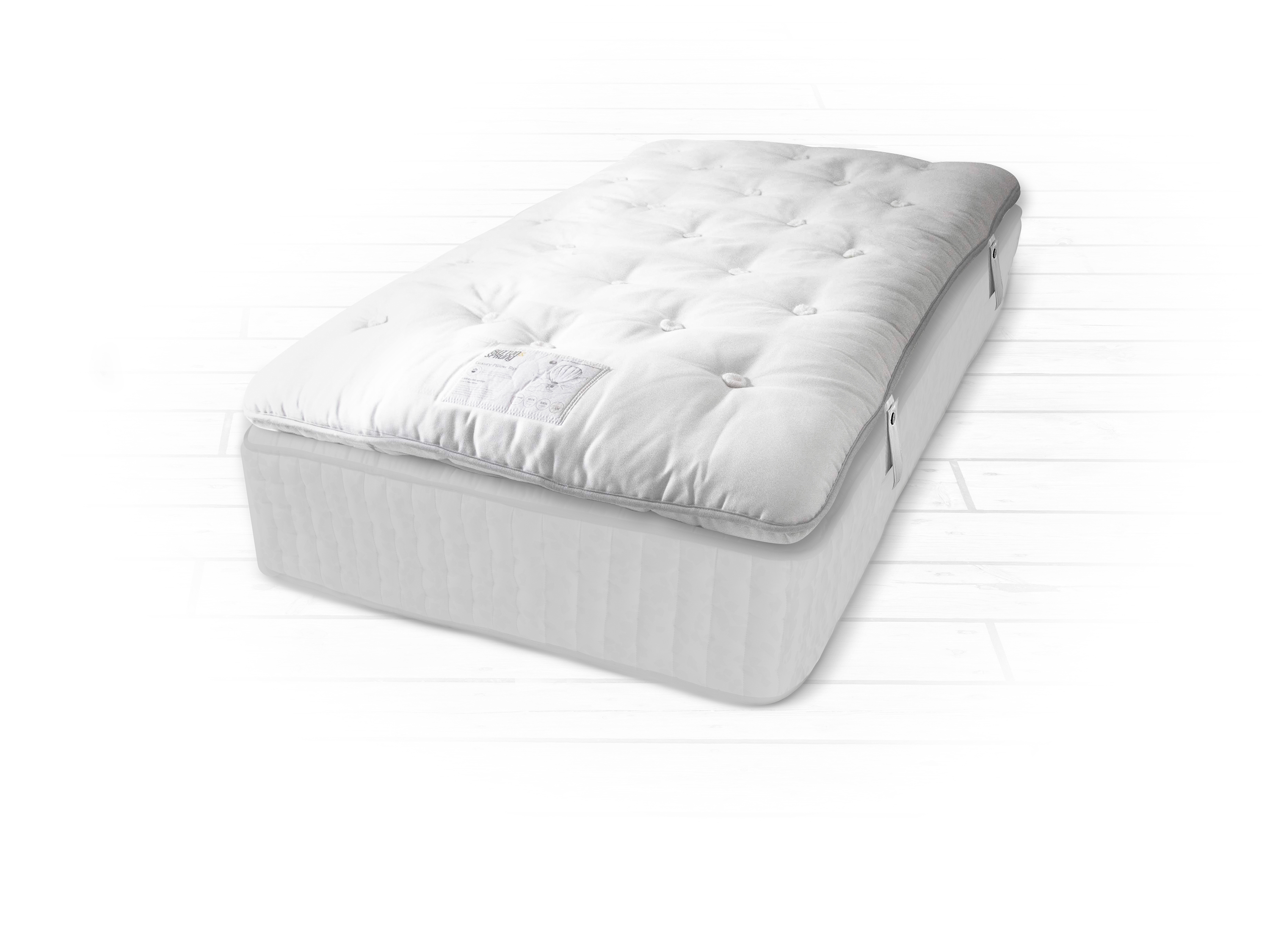 Luxury 5000 Pocket Sprung Mattress Topper Button Sprung