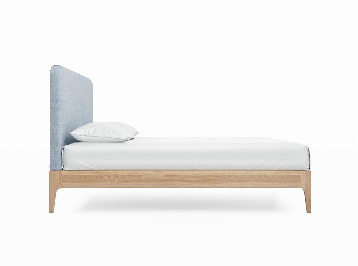 Sage King Size Bed Frame In Lulworth fabric
