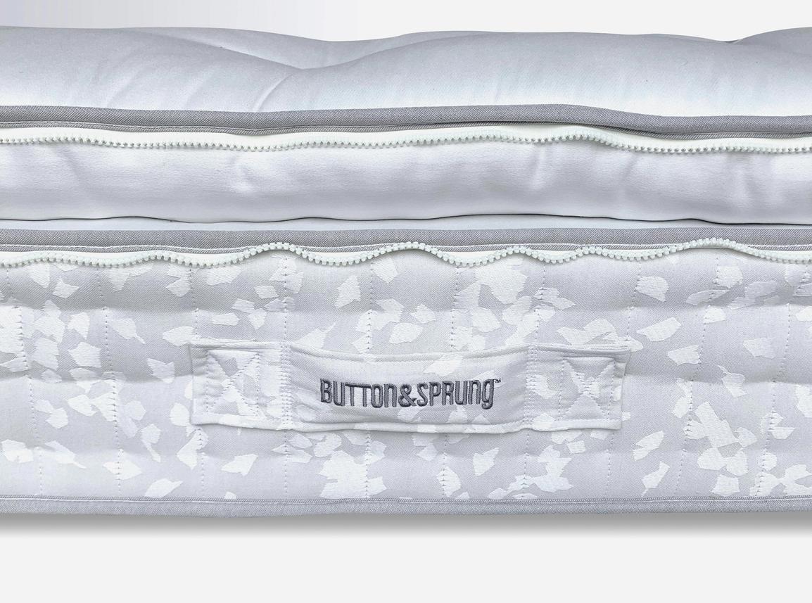 Perendale Super King Size Zip & Link Pillow Top Mattress