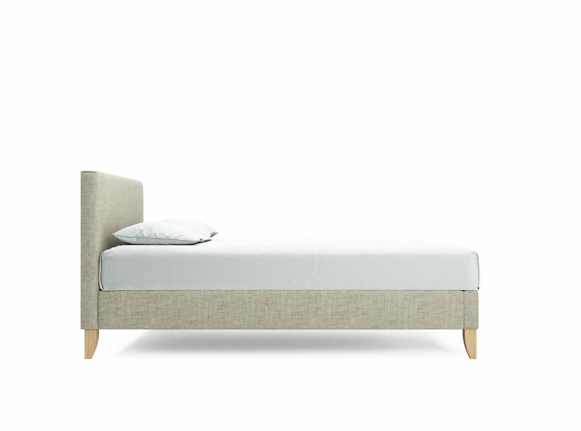 Burdock (Short) Double Bed Frame In Dove fabric