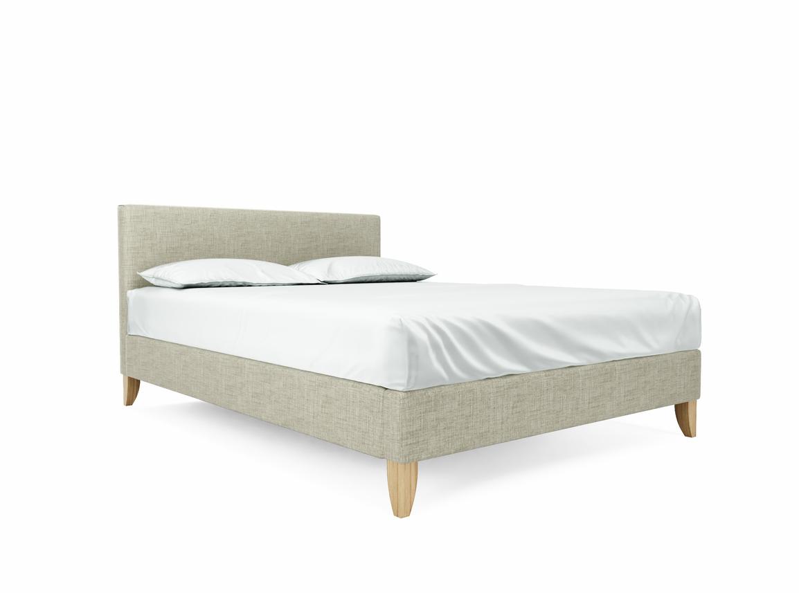 Burdock (Short) King Size Bed Frame In Dove fabric