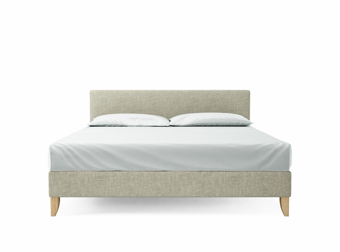 Burdock (Short) Super King Size Bed Frame In Dove fabric