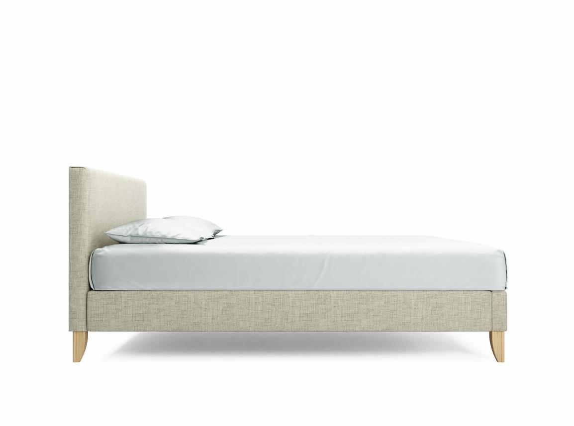 Burdock (Short) Super King Size Bed Frame In Dove fabric