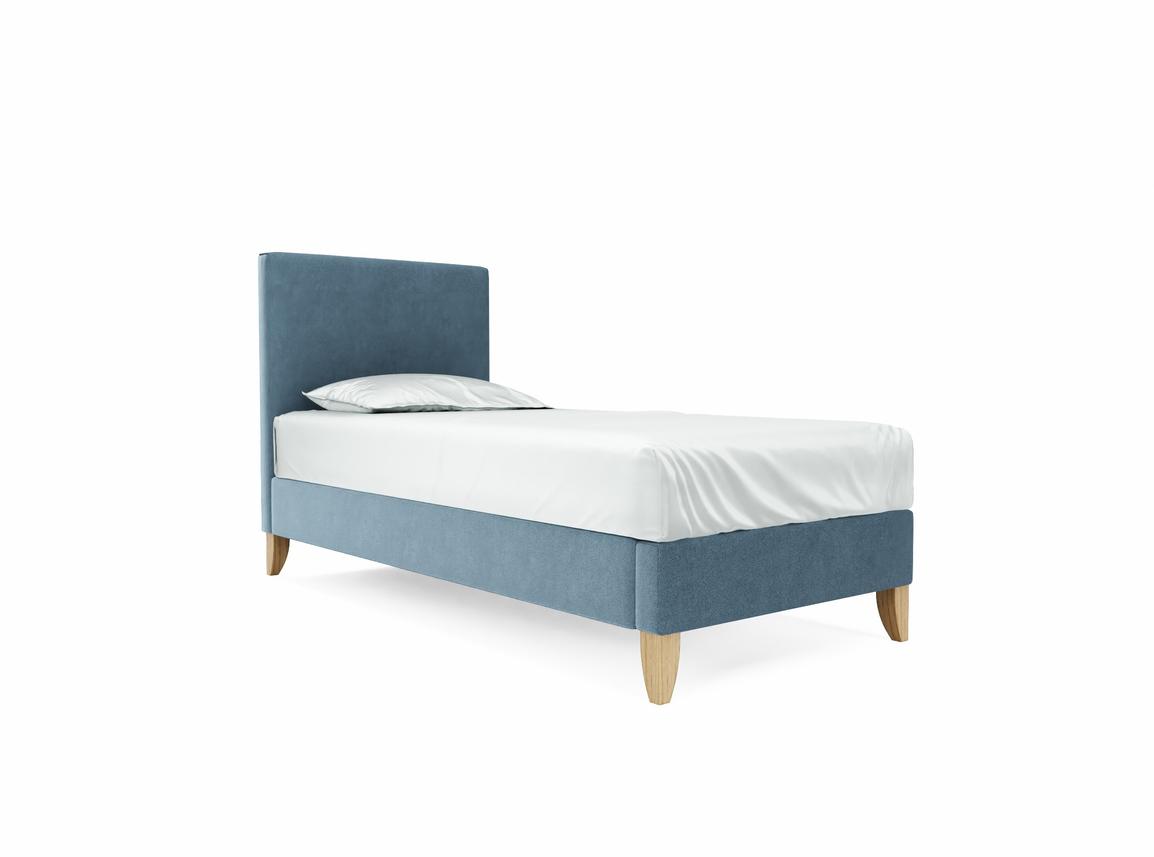 Burdock Single Bed Frame In Adriatic fabric