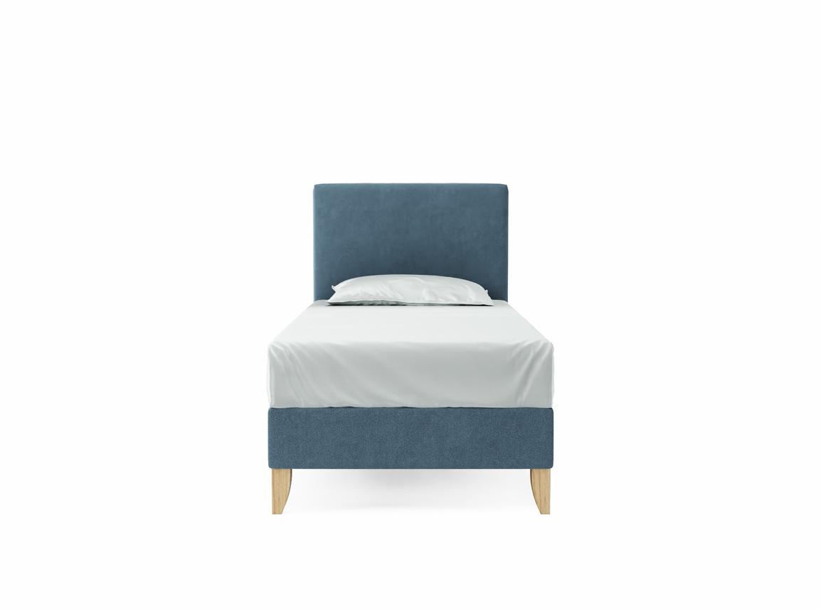 Burdock Single Bed Frame In Adriatic fabric
