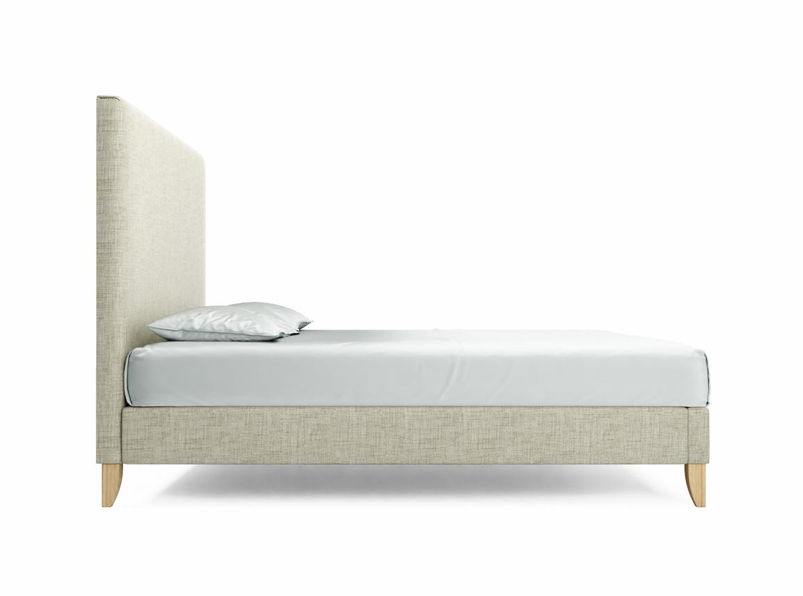 Burdock (Tall) Super King Size Bed Frame In Dove fabric