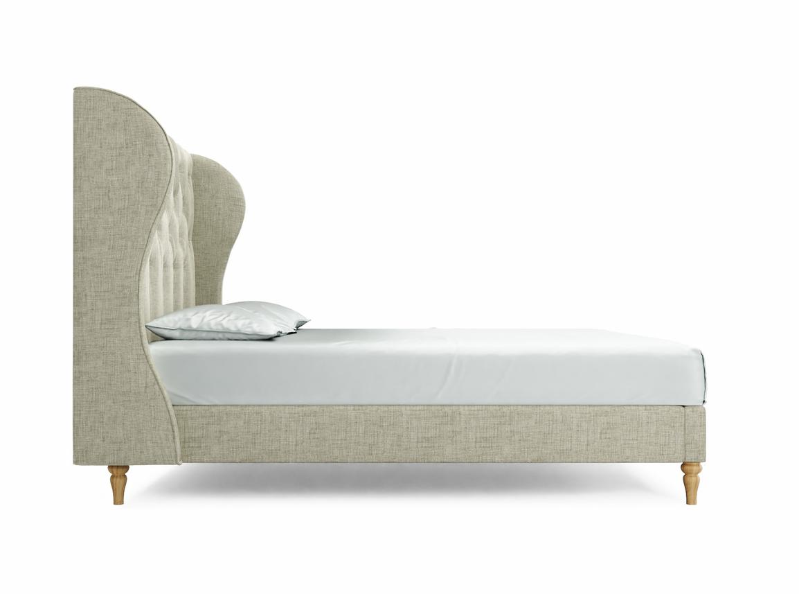 Camelia Super King Size Bed Frame In Dove fabric