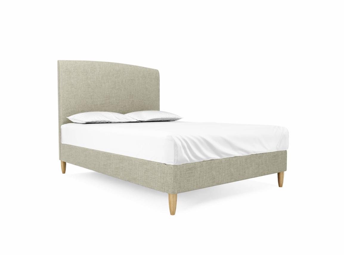 Dahlia Double Bed Frame In Dove fabric