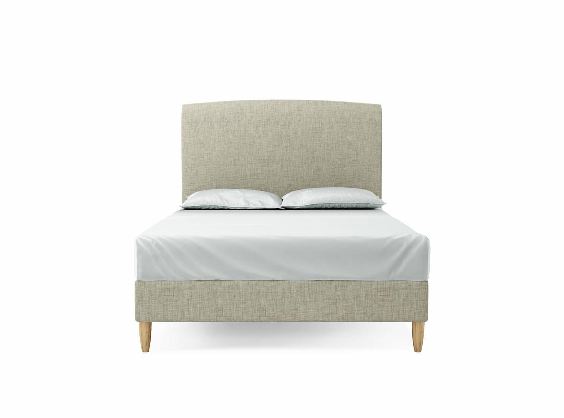 Dahlia Double Bed Frame In Dove fabric