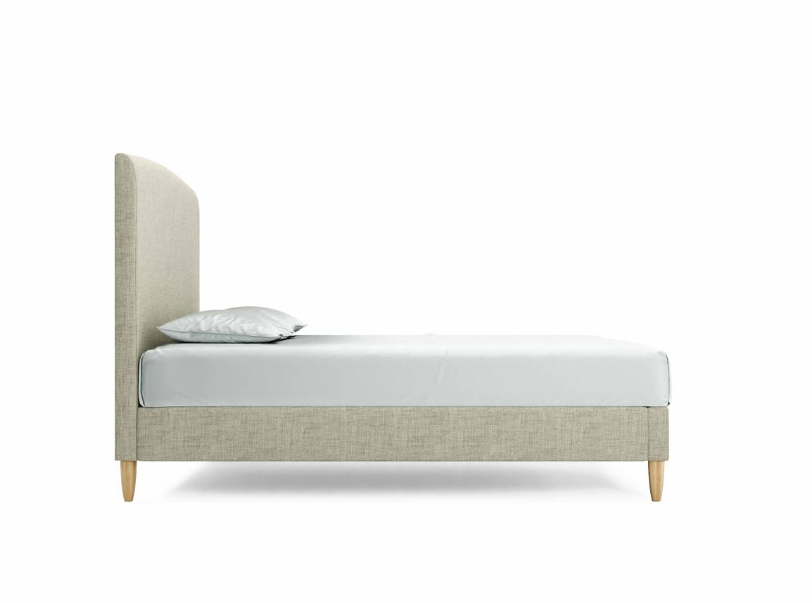 Dahlia Double Bed Frame In Dove fabric