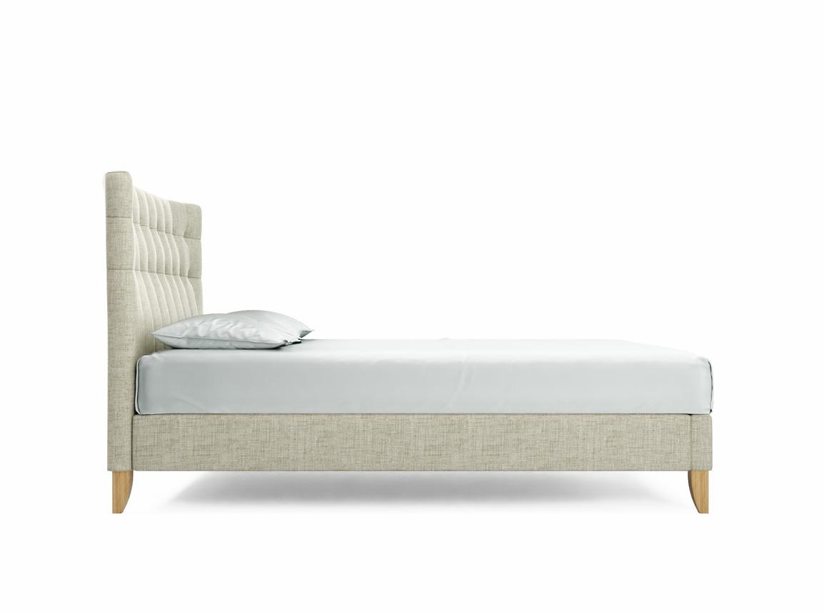 Daisy King Size Bed Frame In Dove fabric