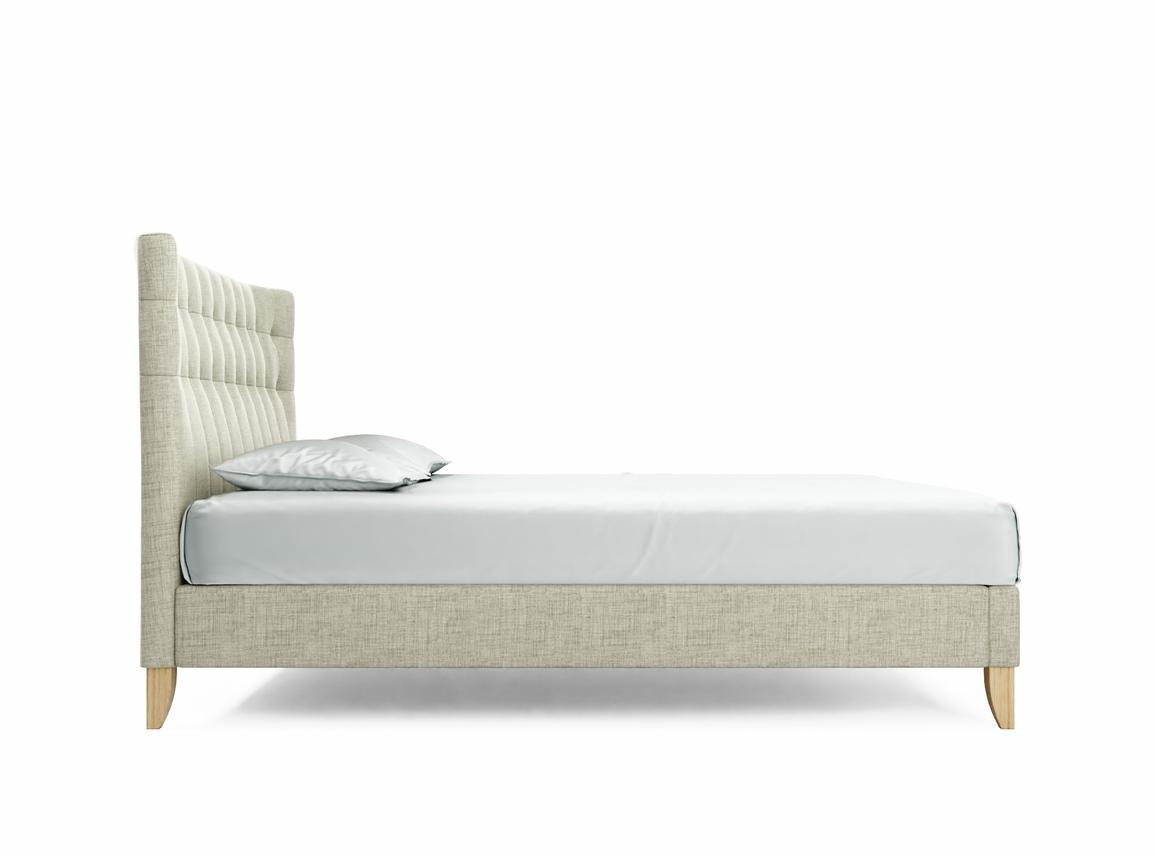 Daisy Super King Size Bed Frame In Dove fabric