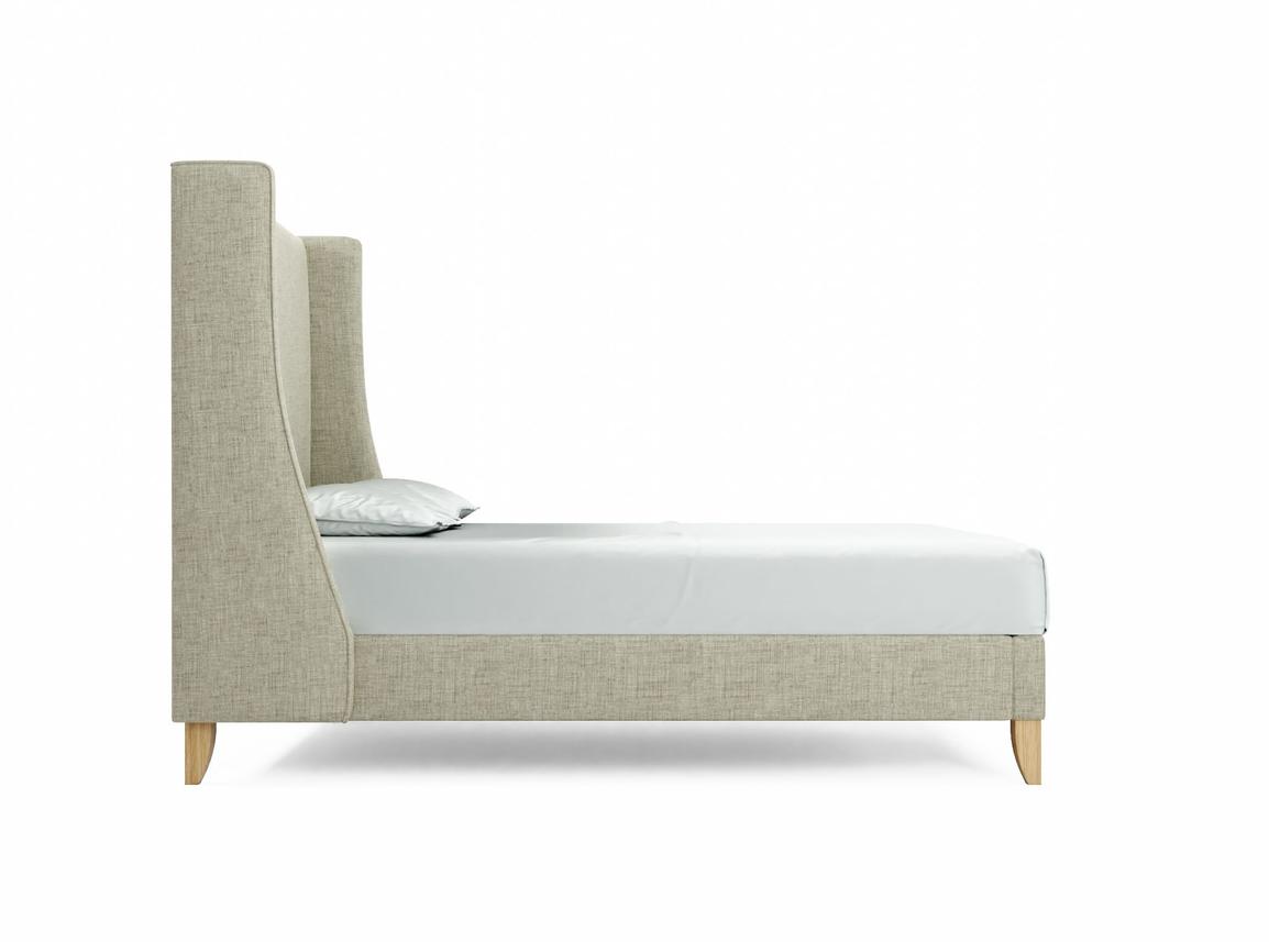 Holly Double Bed Frame In Dove fabric