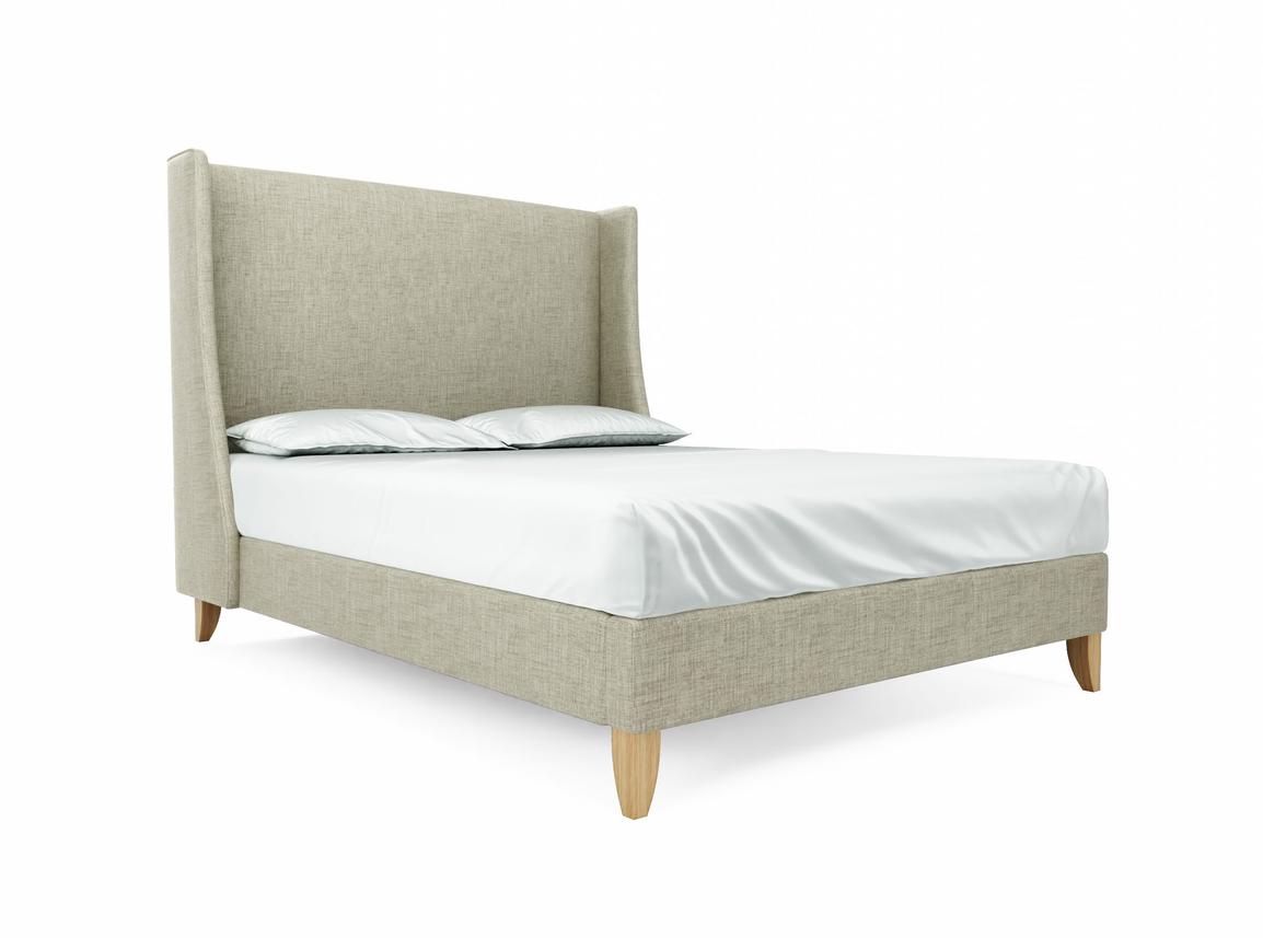 Holly King Size Bed Frame In Dove fabric