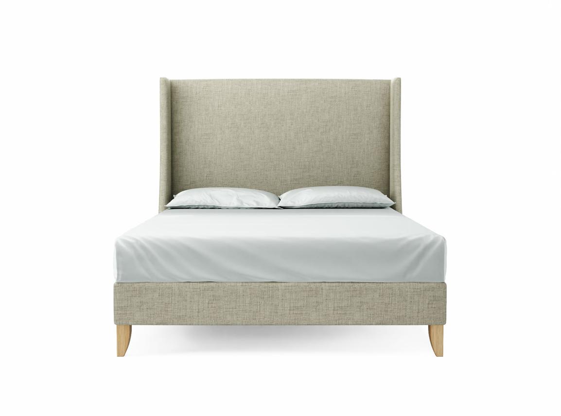 Holly King Size Bed Frame In Dove fabric