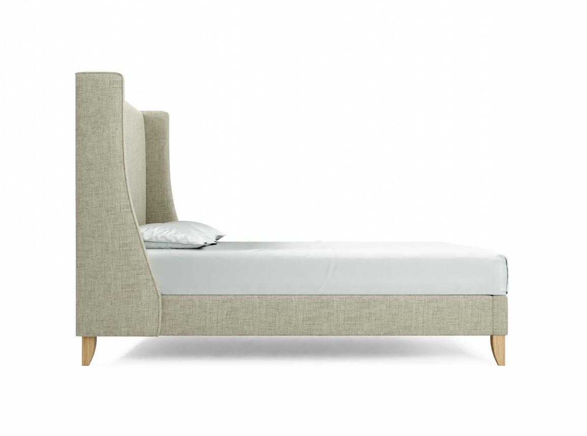 Holly King Size Bed Frame In Dove fabric