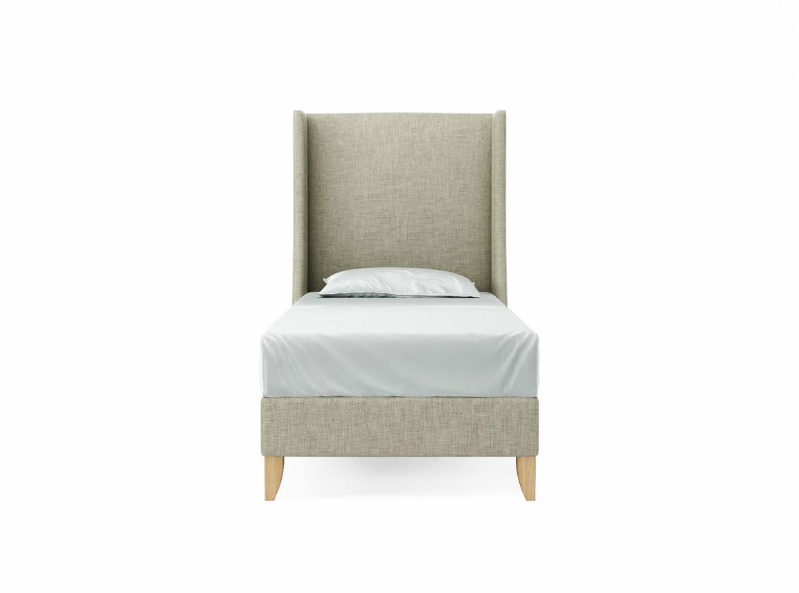 Holly Single Bed Frame In Dove fabric