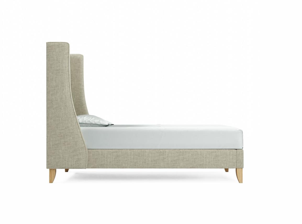 Holly Single Bed Frame In Dove fabric