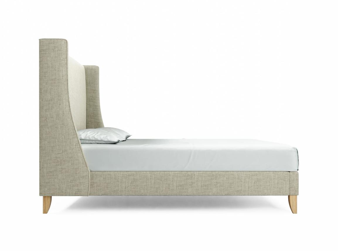 Holly Super King Size Bed Frame In Dove fabric