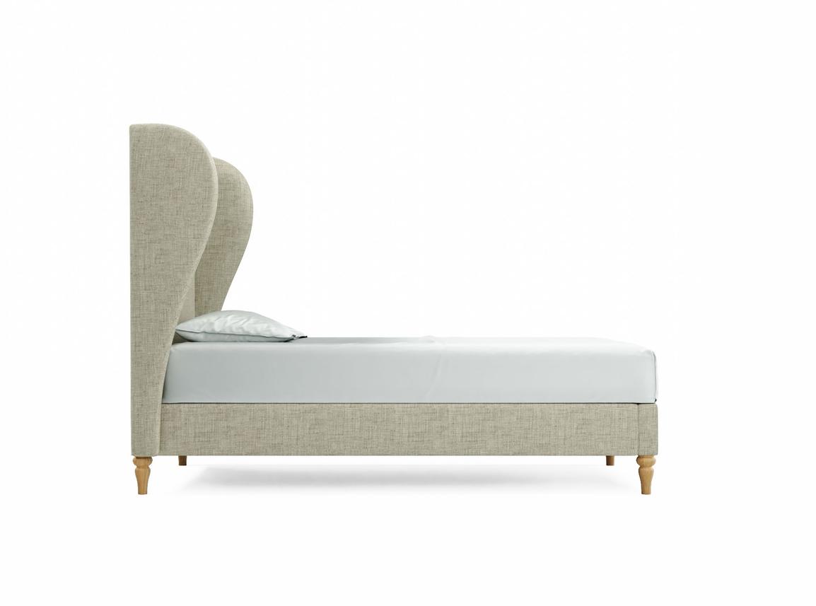Lupin Single Bed Frame In Dove fabric