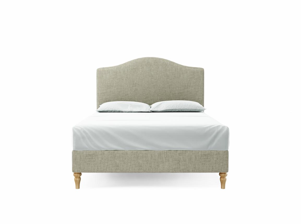 Primrose Double Bed Frame In Dove fabric