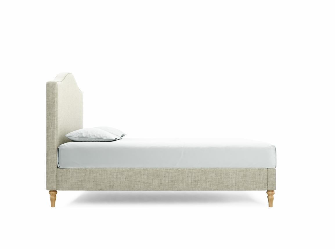 Primrose Double Bed Frame In Dove fabric