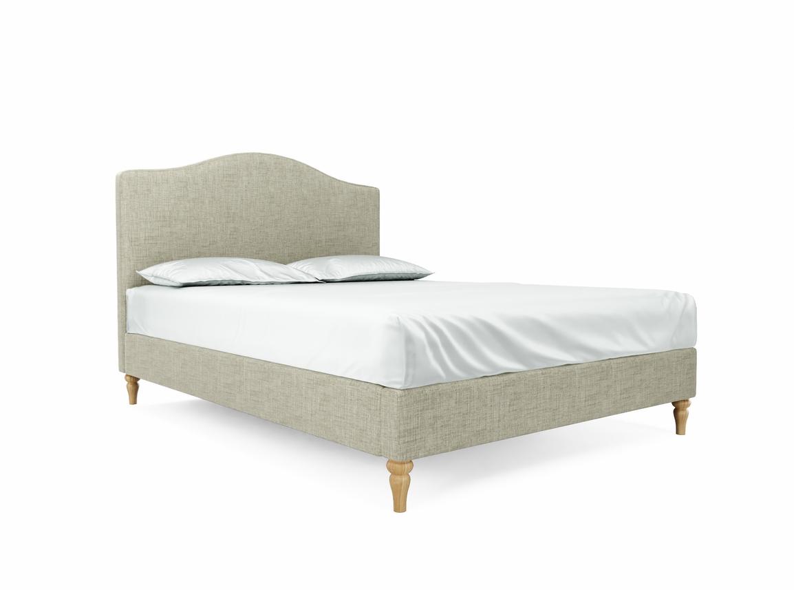 Primrose King Size Bed Frame In Dove fabric