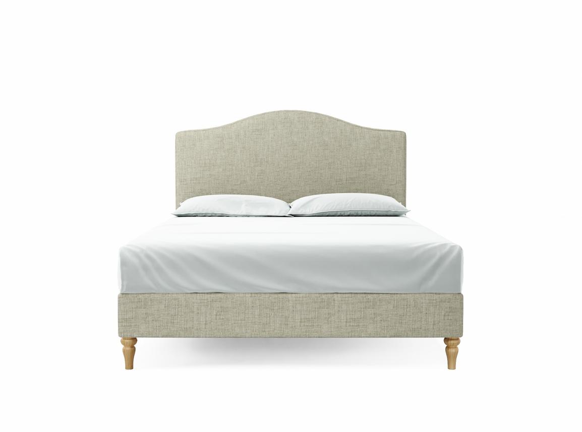 Primrose King Size Bed Frame In Dove fabric