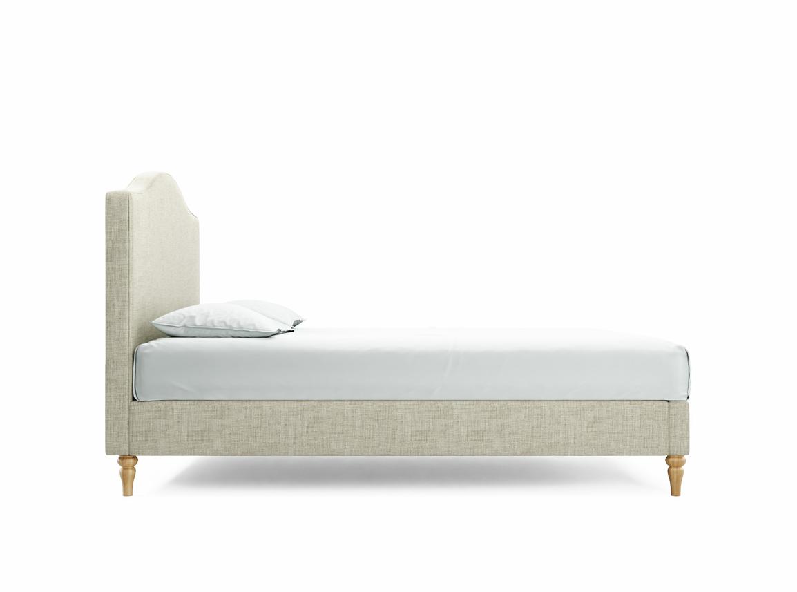 Primrose King Size Bed Frame In Dove fabric