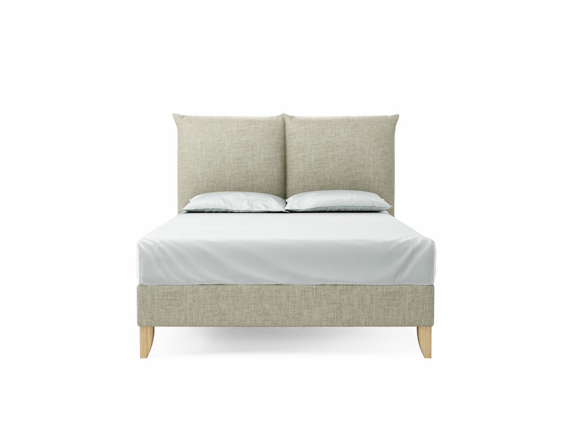 Willow Double Bed Frame In Dove fabric