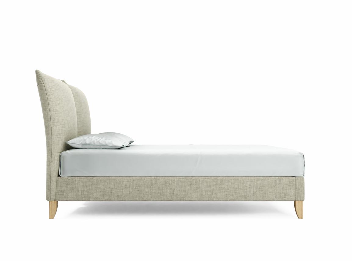 Willow King Size Bed Frame In Dove fabric