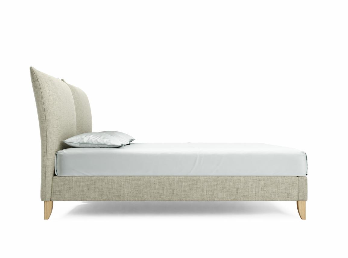 Willow Super King Size Bed Frame In Dove fabric