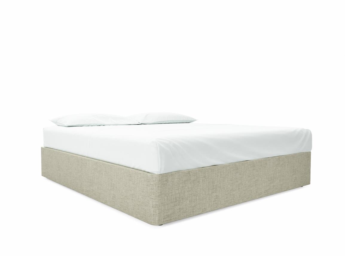 Base Only Super King Size Divan In Dove fabric