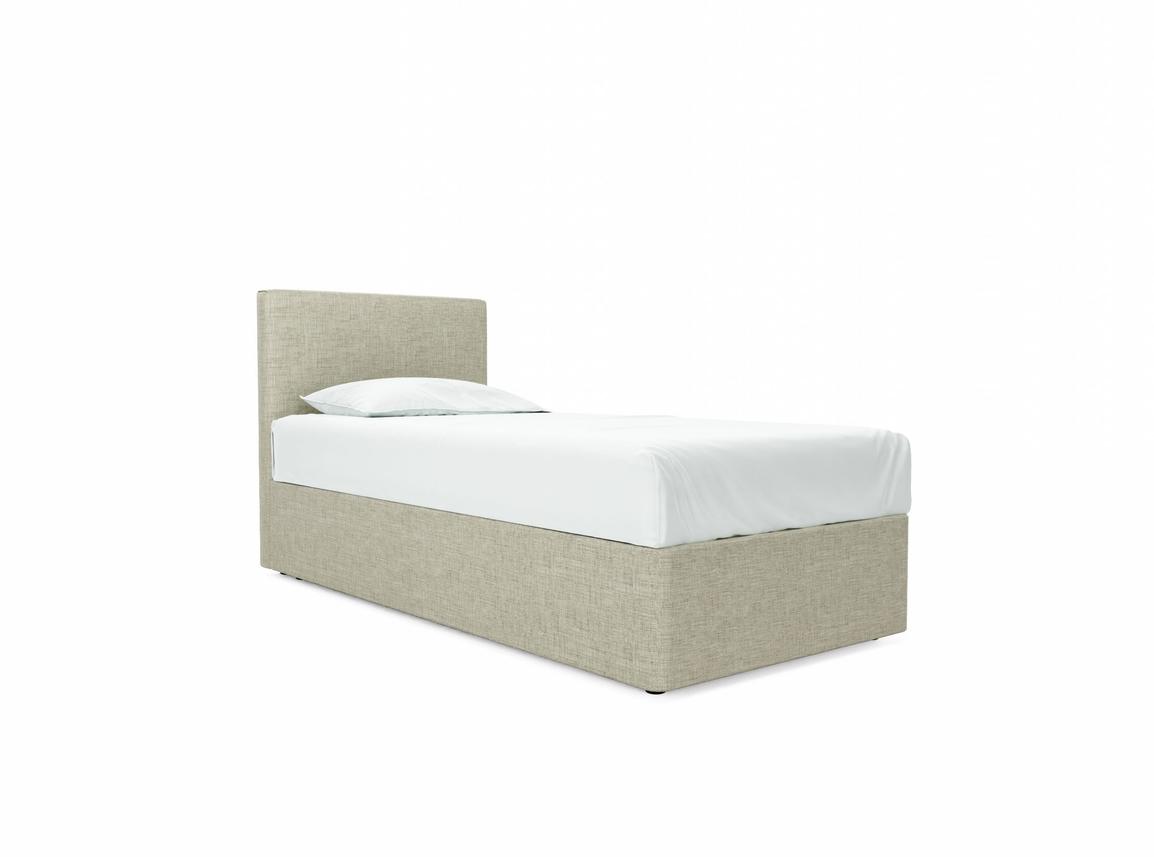 Burdock Single Divan In Dove fabric