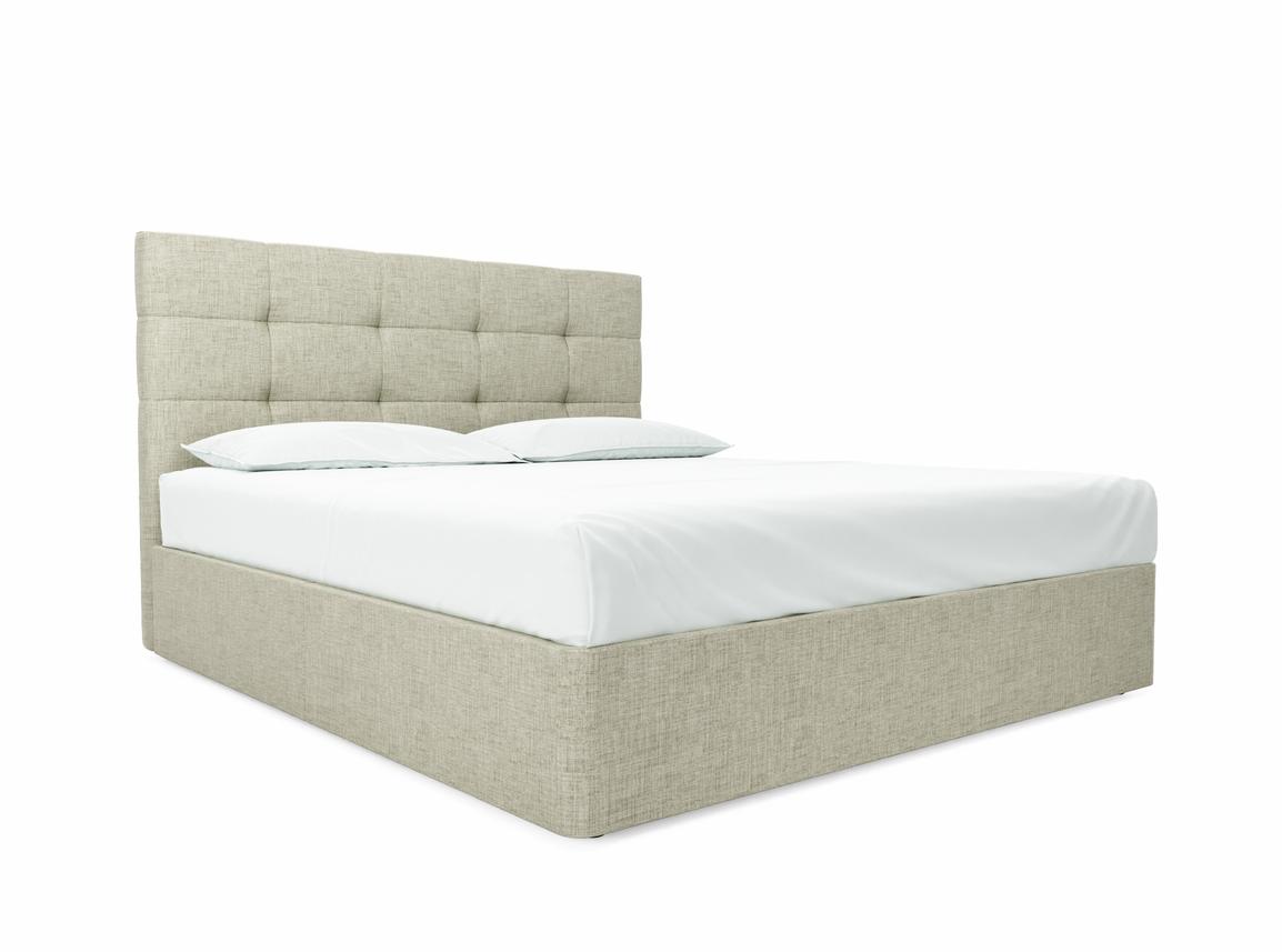 Iris Super King Size Divan In Dove fabric