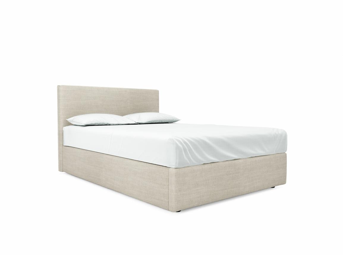 Burdock Double Ottoman In Canvas fabric
