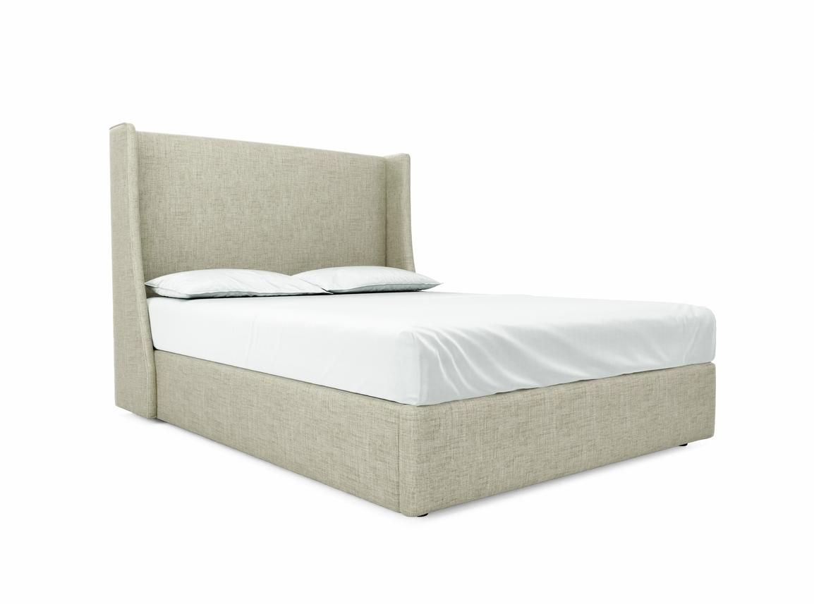 Holly King Size Ottoman In Dove fabric