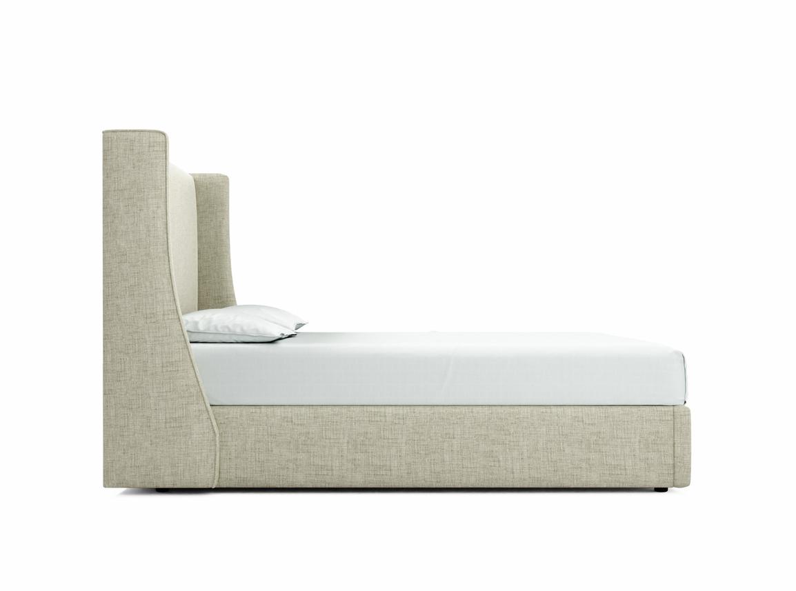 Holly King Size Ottoman In Dove fabric