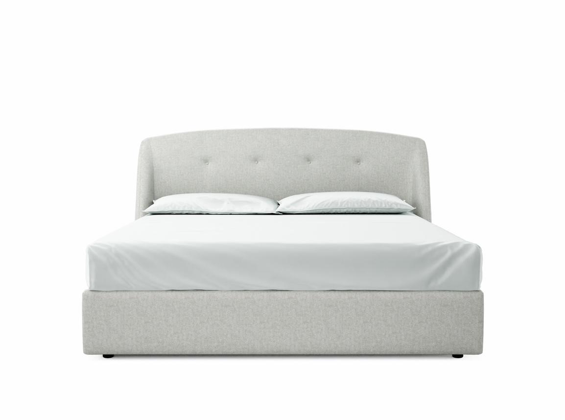 Jasmine Super King Size Ottoman In Barium fabric