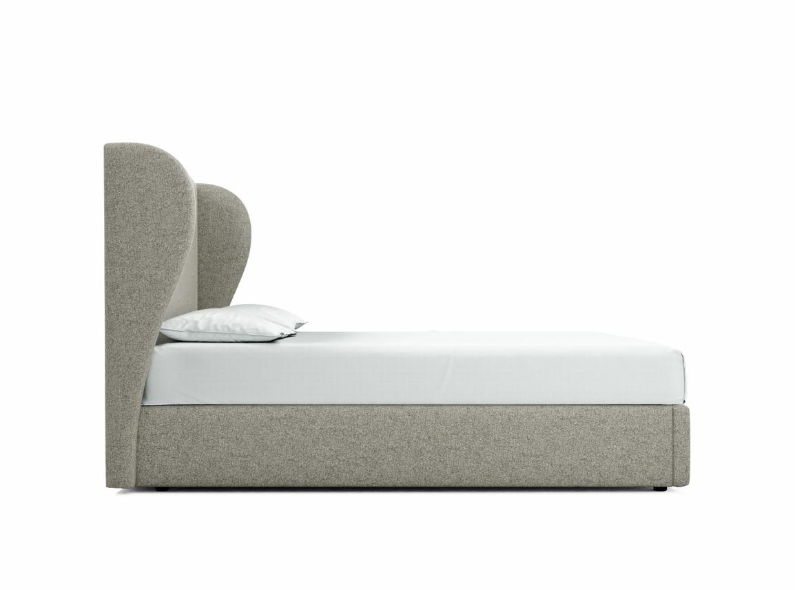 Lupin King Size Ottoman In Feather fabric