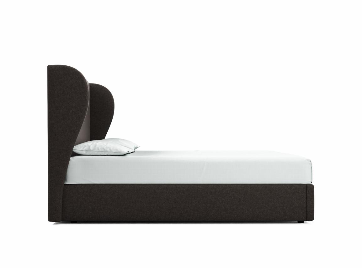 Lupin King Size Ottoman In Mink fabric
