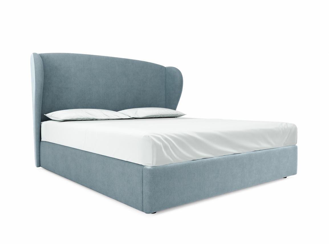 Lupin Super King Size Ottoman In Atol fabric