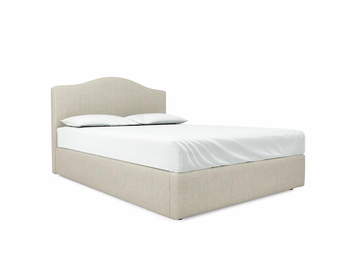 Primrose King Size Ottoman In Biscuit fabric