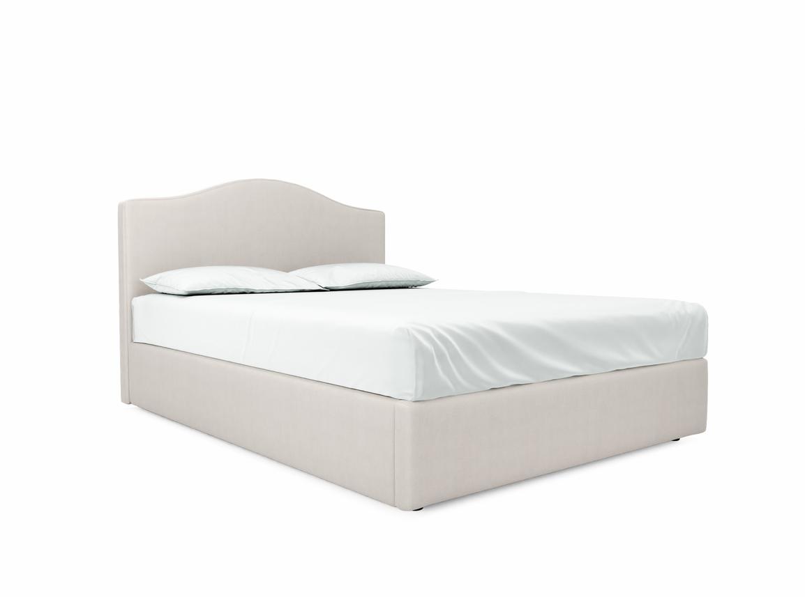 Primrose King Size Ottoman In Bone fabric