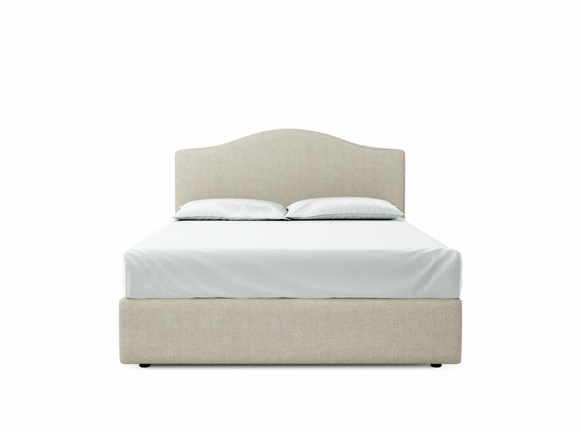 Primrose King Size Ottoman In Biscuit fabric