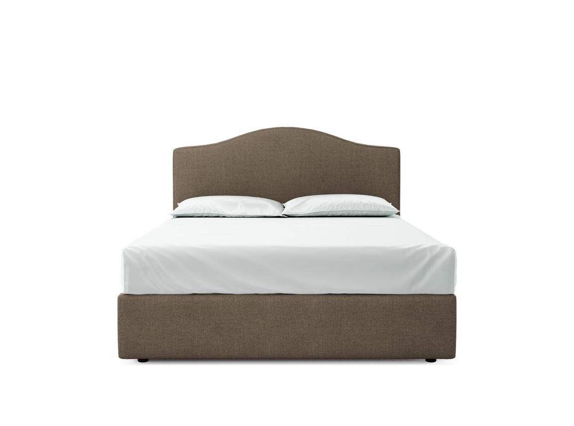 Primrose King Size Ottoman In Truffle fabric