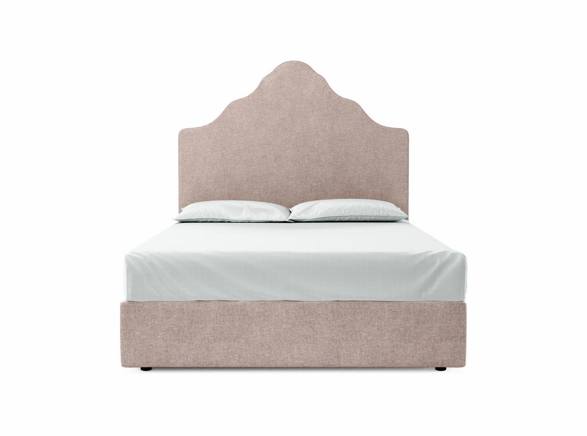 Rose King Size Ottoman In Mallow fabric