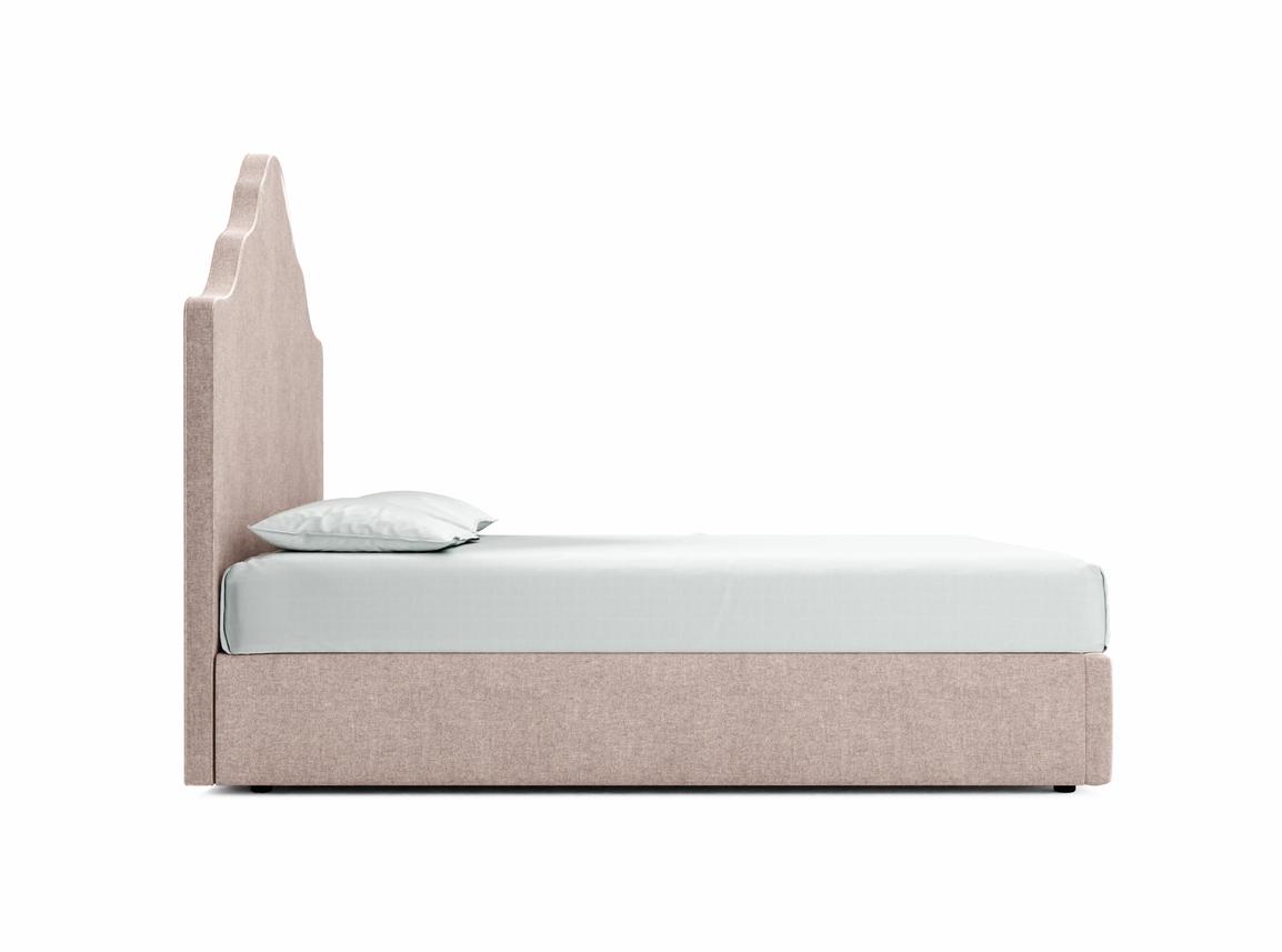 Rose King Size Ottoman In Mallow fabric