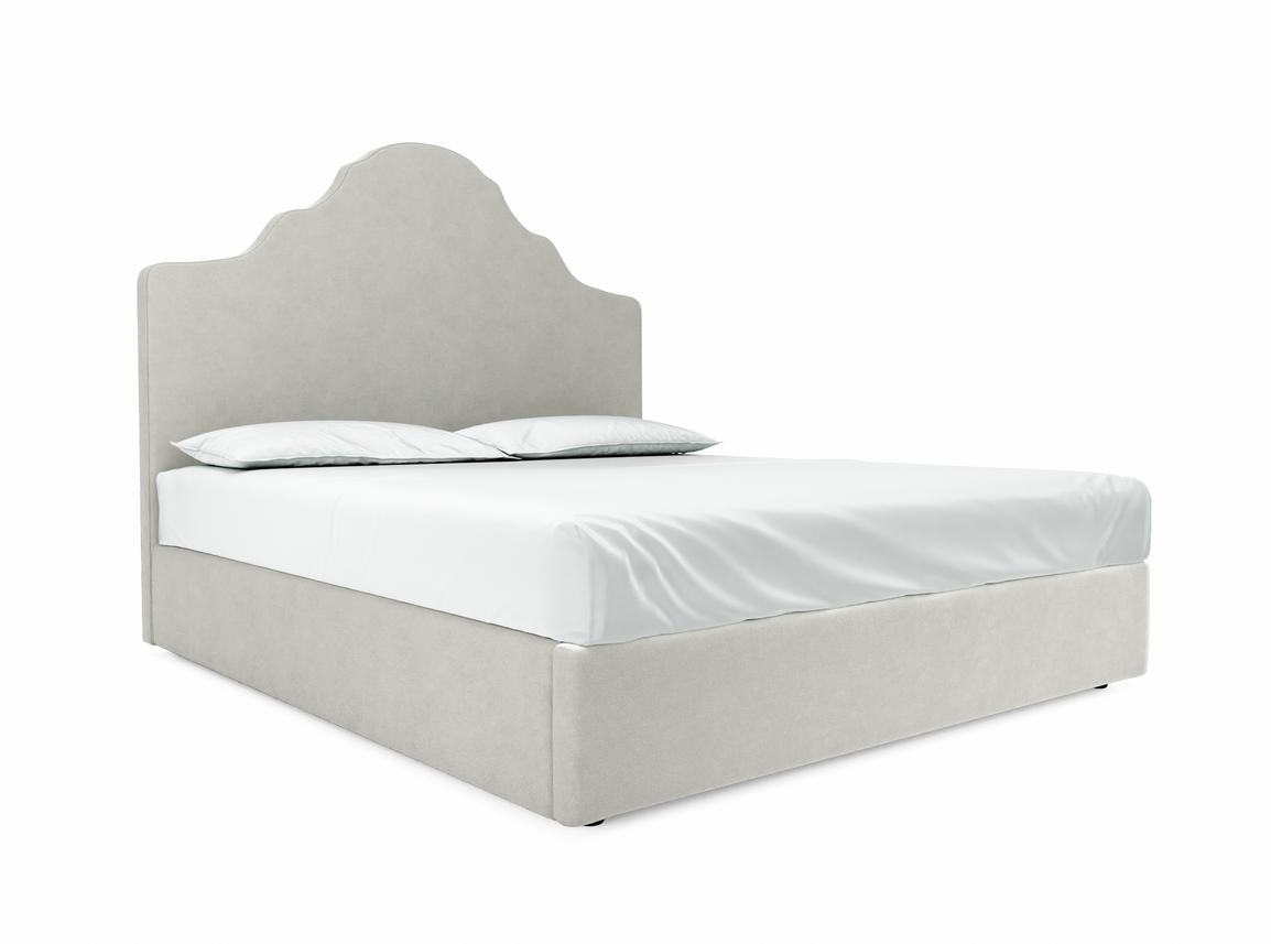 Rose Super King Size Ottoman In Papyrus fabric