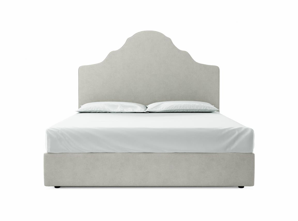 Rose Super King Size Ottoman In Papyrus fabric